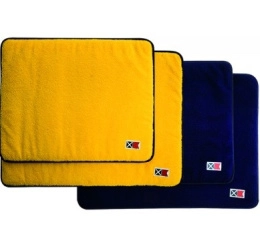 Набор ковриков яхтенных нескольз. Marine Business 600х450/500х400мм 4шт. жёлтый и синий (10254698)